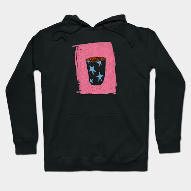 cup of stars Hoodie by M0n0n0ke